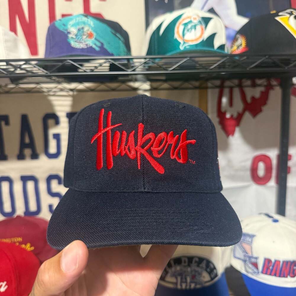 Vintage Sports Specialties Nebraska Cornhuskers Plain Logo Snapback Hat